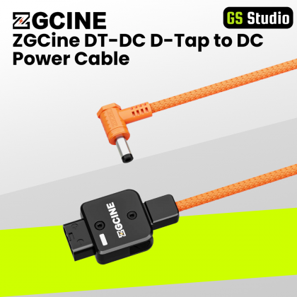 ZGCine DT-DC D-Tap to DC Power Cable 5.5*2.5 (Braided cable)